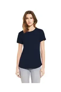 WOMENS 'ECOVERO' T-SHIRT - BLACK - M