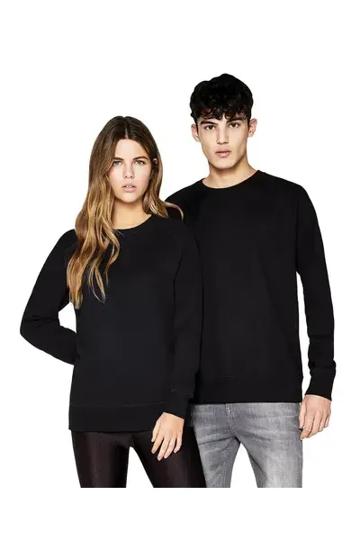 SALVAGE® UNISEX SWEATSHIRT - BLACK - S