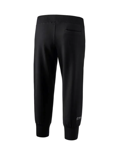 3/4 Sweathose mit Bündchen
