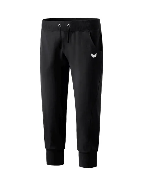 3/4 Sweathose mit Bündchen