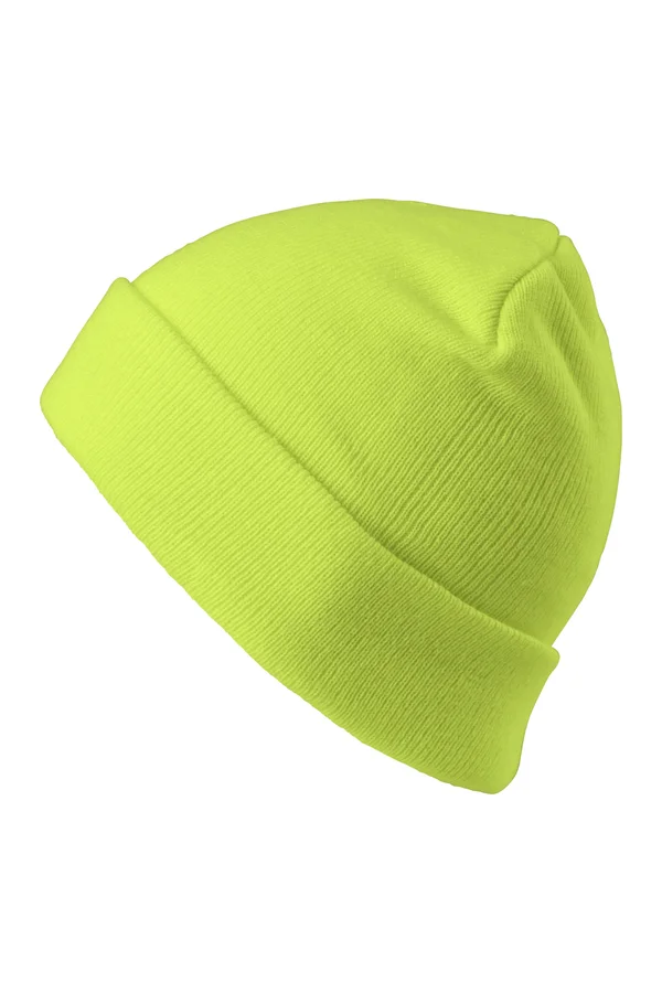 Strickmütze Fluoreszierendes gelb