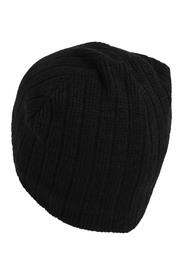 Strickmütze | Futter Black
