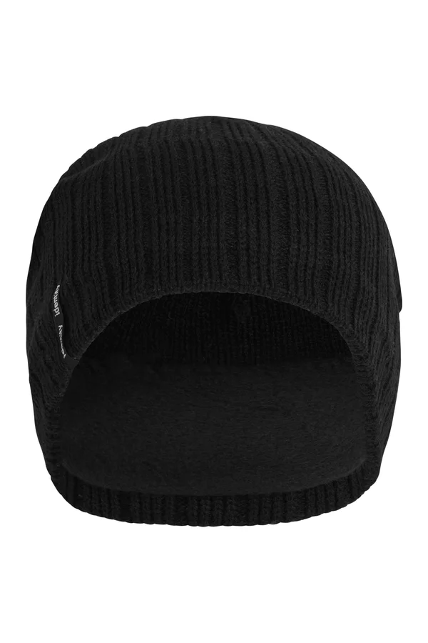 Strickmütze | Futter Black