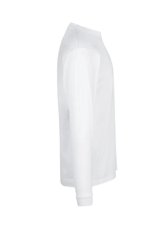 PRO Wear T-Shirt | Langarm Weiss