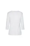 PRO Wear T-Shirt | ¾ Arm | Damen Weiss