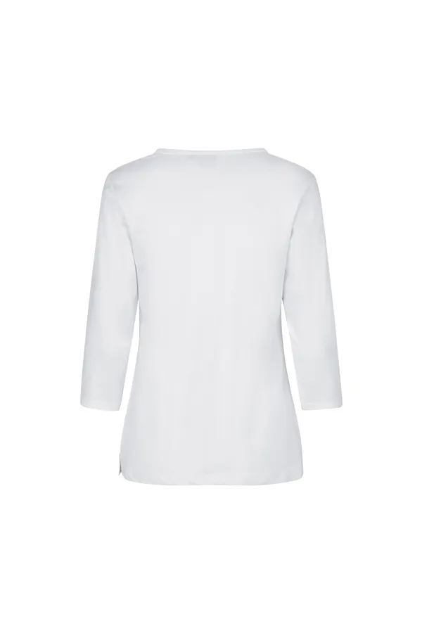PRO Wear T-Shirt | ¾ Arm | Damen Weiss