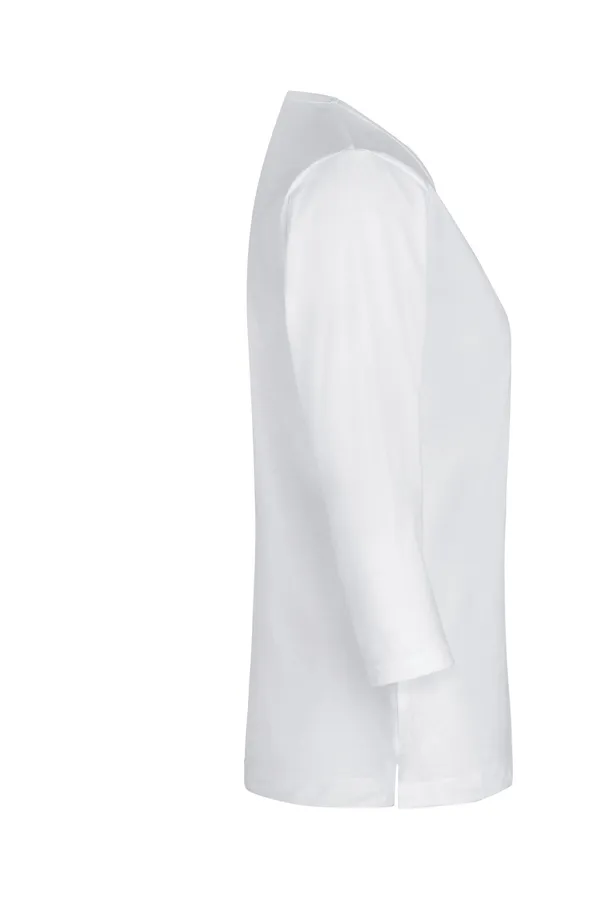 PRO Wear T-Shirt | ¾ Arm | Damen Weiss