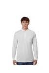 PRO Wear Poloshirt | Langarm Weiss