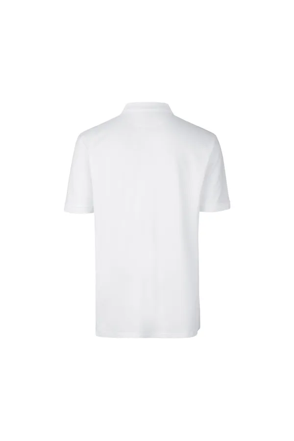 PRO Wear Poloshirt | Druckknopf Weiss