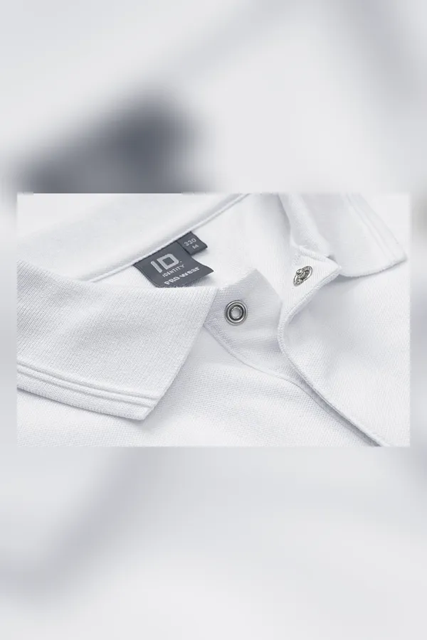 PRO Wear Poloshirt | Druckknopf Weiss
