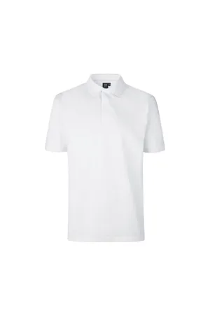 PRO Wear Poloshirt | Druckknopf Weiss