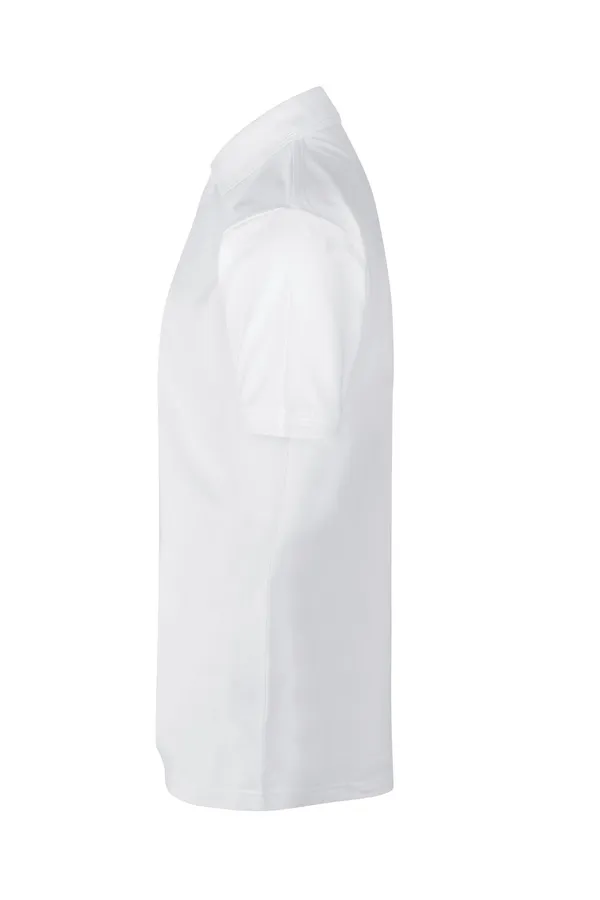 PRO Wear Poloshirt | Druckknopf Weiss