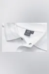 PRO Wear Langarm-Poloshirt | Druckknopf Weiss