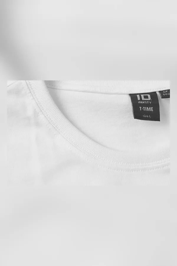 T-TIME® T-Shirt | körpernah Weiss