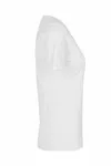 Interlock T-Shirt | V-Ausschnitt Weiss