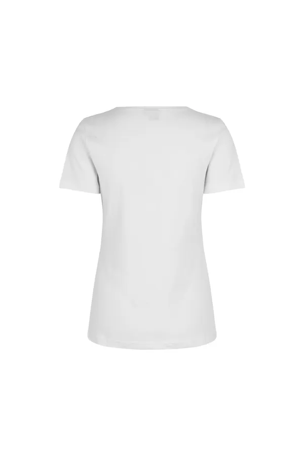 Interlock T-Shirt | Damen Weiss