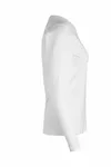 Interlock T-Shirt | Langarm | Damen Weiss