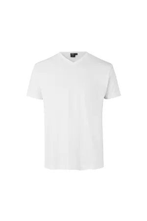 T-TIME® T-Shirt | V-Ausschnitt Weiss