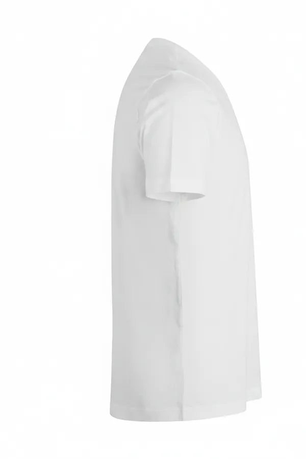 T-TIME® T-Shirt | V-Ausschnitt Weiss