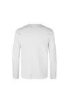 Interlock T-Shirt | Langarm Weiss
