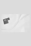 Interlock T-Shirt | Langarm Weiss