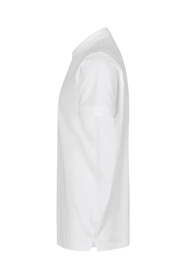 Poloshirt | Stretch Weiss