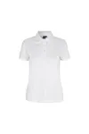 Poloshirt | Stretch | Damen Weiss