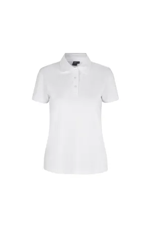 Poloshirt | Stretch | Damen Weiss