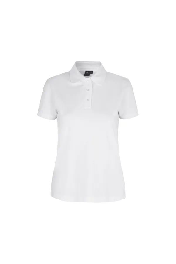 Poloshirt | Stretch | Damen Weiss