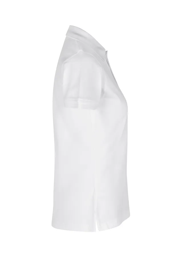 Poloshirt | Stretch | Damen Weiss