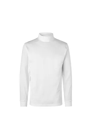 T-TIME® T-Shirt | Rollkragen Weiss