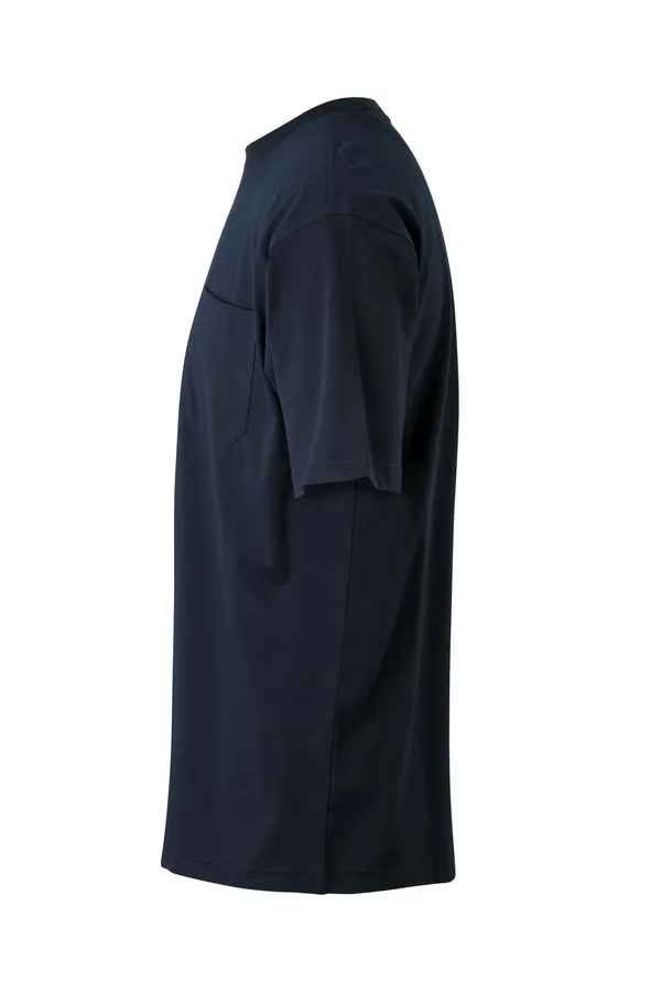 T-TIME® T-Shirt | Brusttasche Navy