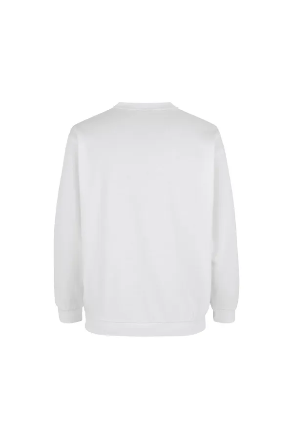 Sweatshirt | klassisch Weiss