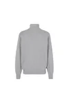 Sweatshirt | Reißverschluss Grau meliert