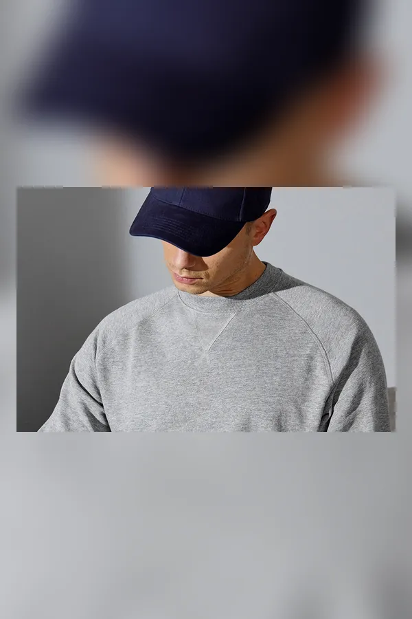 Sweatshirt | Business Grau meliert