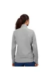 Sweat-Cardigan | Kontrast | Damen Grau meliert