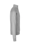 Sweat-Cardigan | Reißverschluss Grau meliert