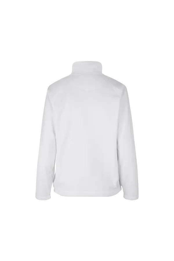 Cardigan | Microfleece | Damen Weiss