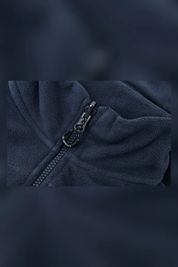Zip-n-Mix Microfleece | Damen Grau