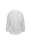 Fleece Bolerojacke Weiss