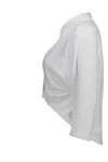 Fleece Bolerojacke Weiss