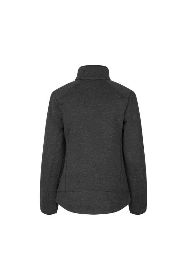 Zip-n-Mix Fleece | Melange | Damen Koks meliert