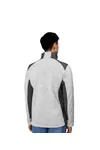 Cardigan | Strick-Fleece Grau meliert