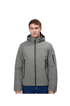 Soft Shell-Jacke | Winter Grau
