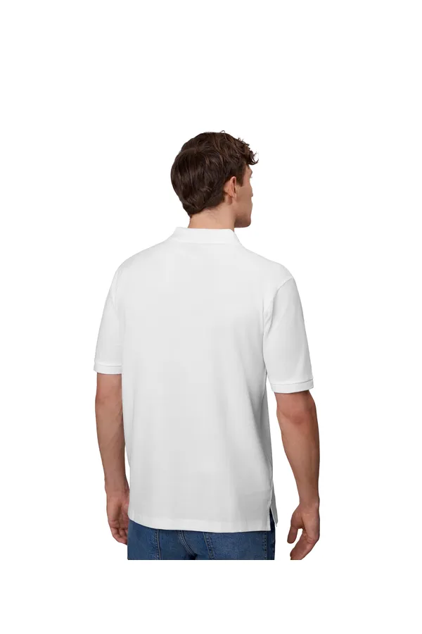 YES Poloshirt Weiss