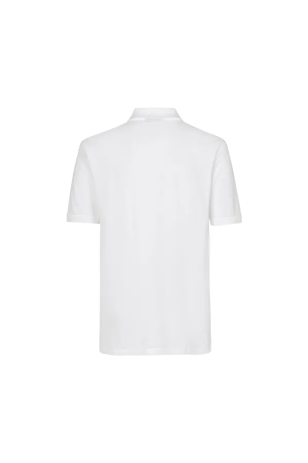 YES Poloshirt Weiss