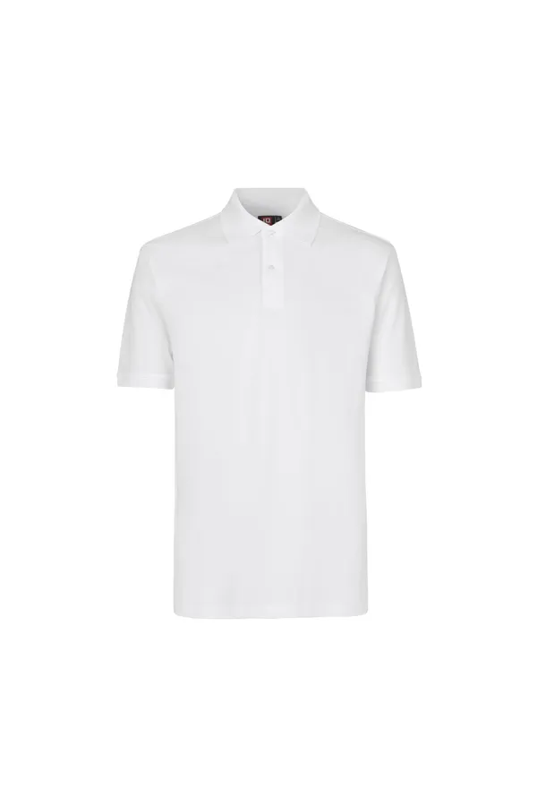 YES Poloshirt Weiss