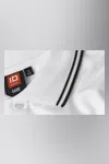 Poloshirt | Kontrast | Stretch Weiss