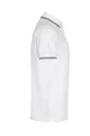 Poloshirt | Kontrast | Stretch Weiss