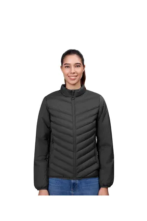 Gefütterte Jacke | Stretch | Damen Silver grey